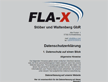Tablet Screenshot of fla-x.com